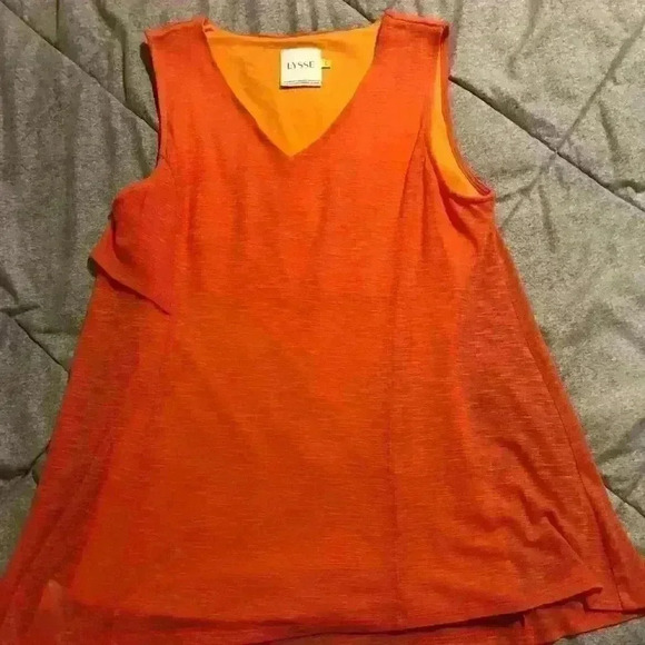 Lyssé Layered Sleeveless Tank‎ Top Size Large - Picture 1 of 7